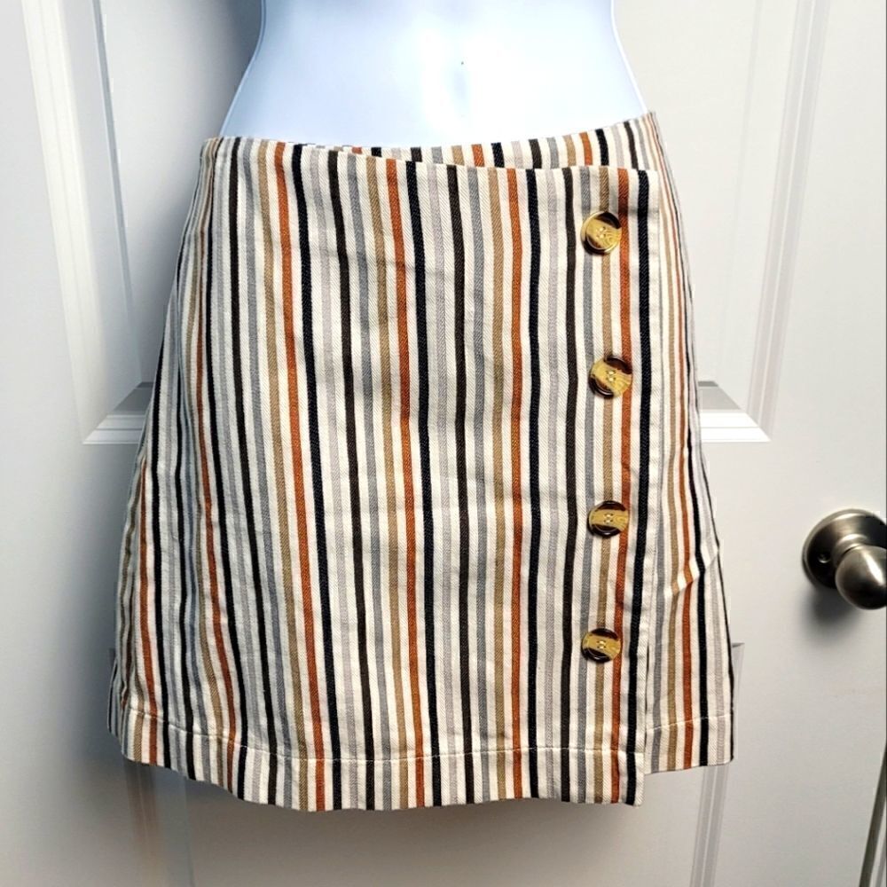 ALTAR'D STATE Stiped Skirt  